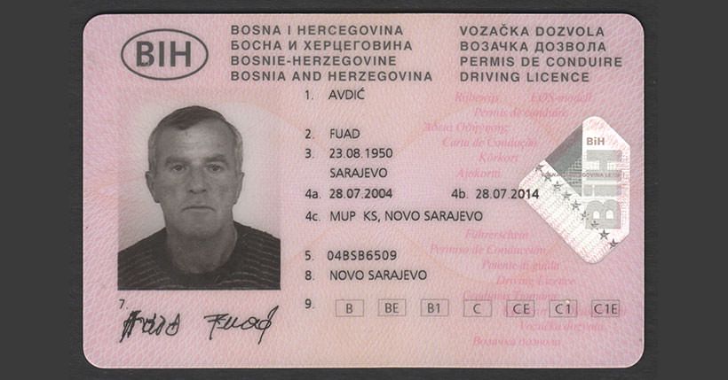 Bosni vozačka dozvola